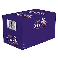 CADBURY DAIRY MILK CHOCOLATE 6.3 GM ( PACK OF 72 )